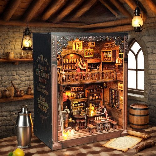 Book nook old - time, casa