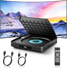 Lettore DVD  per TV Con HDMI, 1080P Full HD Region Free, Telecomando E Cavo Type