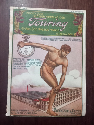 Rivista mensile touring - rivista,