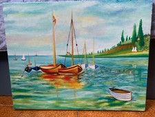 DIPINTO OLIO SU TELA 35X45