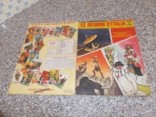 ALBUM LE REGIONI D'ITALIA ED.DELL'ARTE 1967 COMPLETO BUONO/OTTIMO TIPO PANINI