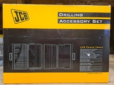 Set accessori per trapano JCB. Punte per carotaggio, muratura e metallo.
