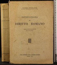 ISTITUZIONI DI DIRITTO ROMANO
