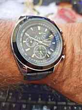 Orologio Nuovo (mai indossato) Crono al "QUARZO" Uomo JUMBO OVERSIZE 43mm