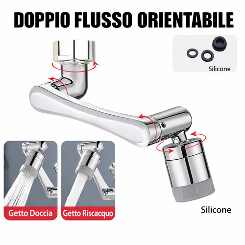 Rubinetto rotante 1080 - 1080, gradi