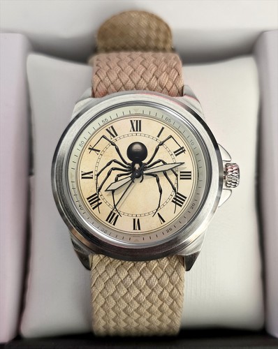 Black widow spider orologio - widow,