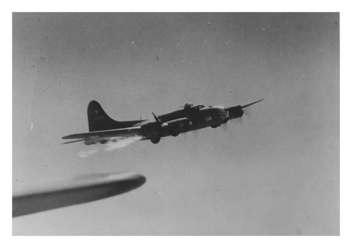 Boeing b17 colpito - boeing,
