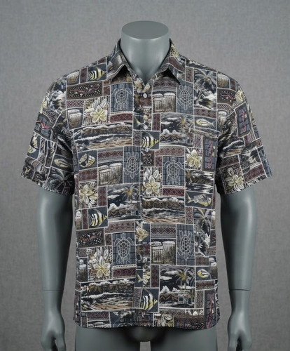 Camicia caraibica vintage rima - camicia,