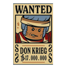 LEGO One Piece Wanted Poster -