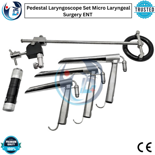 Set laringoscopio piedistallo