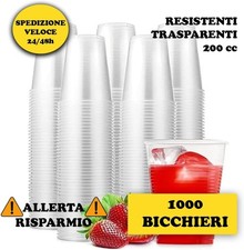 1000 Bicchieri plastica
