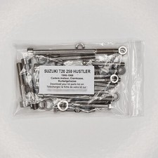 SUZUKI TC 250 X6 SCRAMBLER 1965-1969 Kit n°2 vis HEXAGONALE inox carters moteur