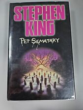 Stephen King Pet Sematary 1985 Hardback 1st Edition 5th Print Hodder & Stoughton