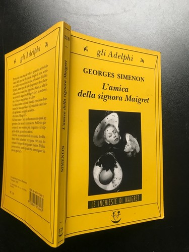 Georges simenon amica della - simenon,, l'amica