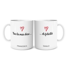 Coppia di Tazze in Ceramica