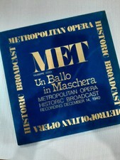 Metropolitan Opera Un Ballo In