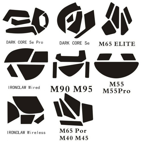 Set piedi mouse pattini - set,