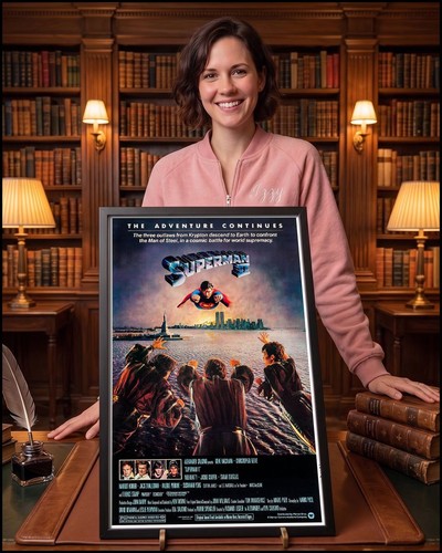 Superman locandina film - superman, 2: