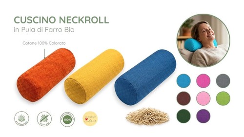 Cuscino cervicale neck roll - cuscino,