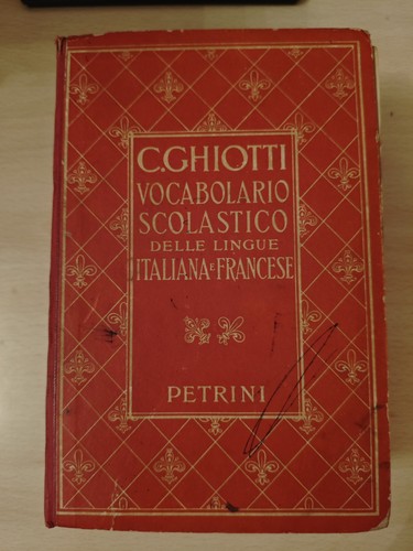 Vocabolario ghiotti - c.,