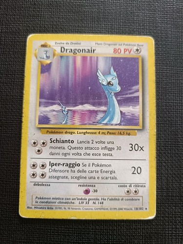 Pokemon dragonair 102 set - pokemon,