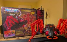 Masters of the Universe Spydor Evil Stalker 1984 Mattel con Scatola