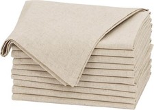 Set 12 Tovaglioli Lino Cotone