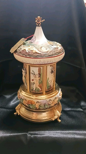 Reuge capodimonte music box - capodimonte,