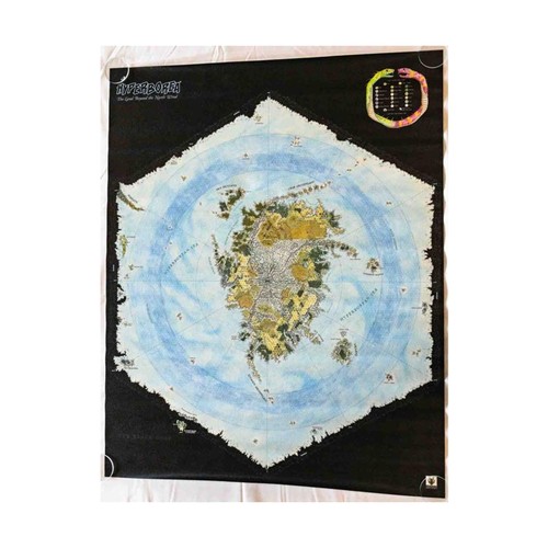 Mappa poster hyperborea - mappa,