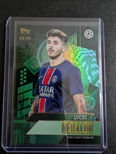 Topps lucas beraldo - beraldo, paris