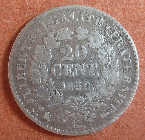 Centimes cérès 1850 k - centimes,