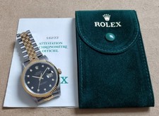 Rolex datejust 16233 - rolex, black