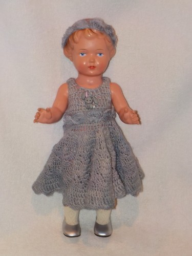 Bambola bambina vintage - bambola,