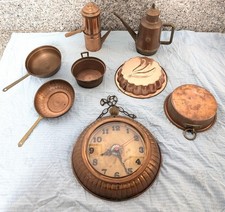 Lotto articoli in rame vintage