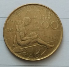 Commemorative 200 Lire 1980