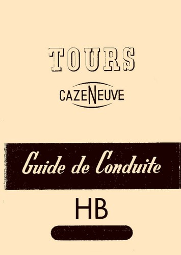 Cazeneuve hb500 hb575 hb725 - cazeneuve,