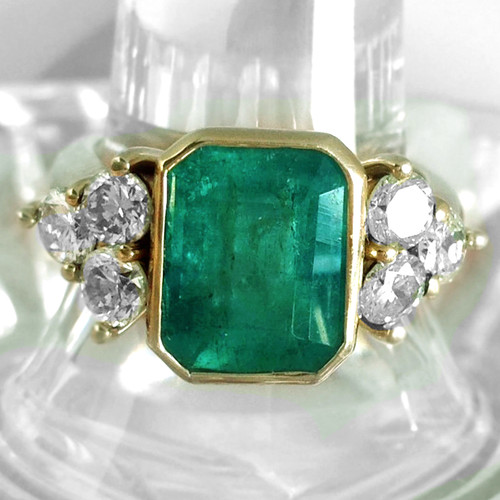 18k placcato oro 5ct - 18k, 2.5ct