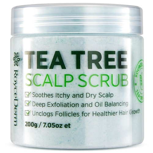 Roycederm tea tree scrub cuoio - tea,
