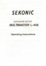 SEKONIC MULTIMASTER L-408