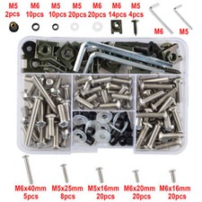 Stainless steel fairing - stainless, bolts