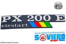 Targhetta Cofano " PX 200 E