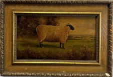 Dipinto antico: vecchia pecora