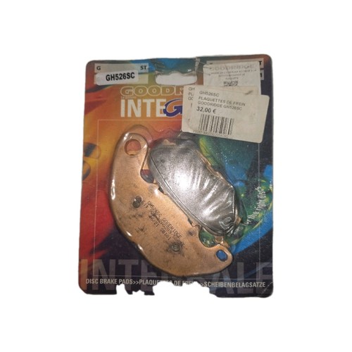 Plaquettes frein goodridge - plaquettes,