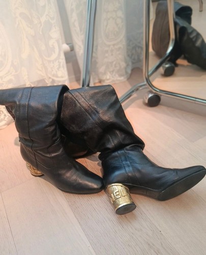 Stivali ginocchio chanel - stivali,