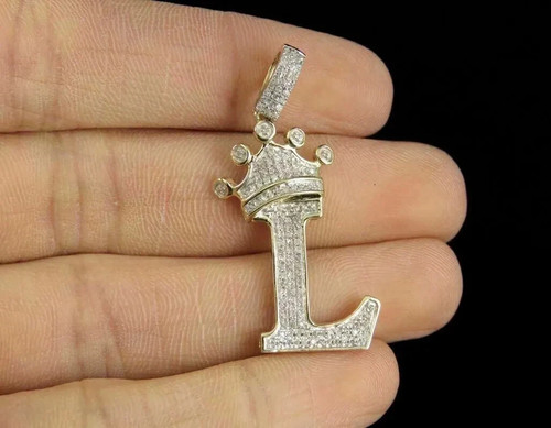 Ciondolo corona alfabeto - ciondolo,