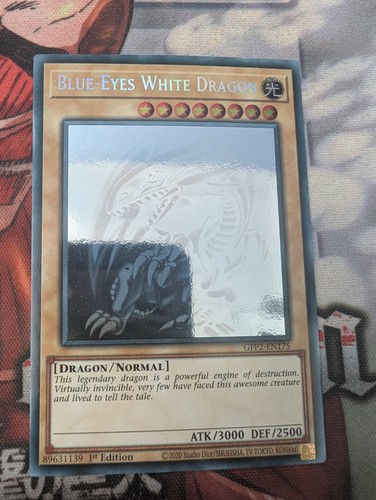 Blue eyes white - dragon, ghost