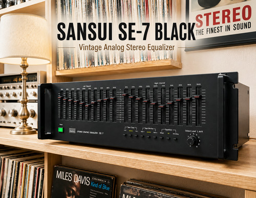 Sansui black rare - se-7,