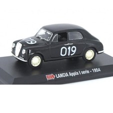 LANCIA Appia I Serie 1954 1000 Miglia 1:43 Hachette rally auto modello diecast