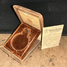 SCATOLA OROLOGIO HAMILTON 1920