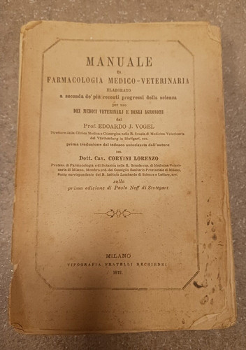 Manuale farmacologia - di,